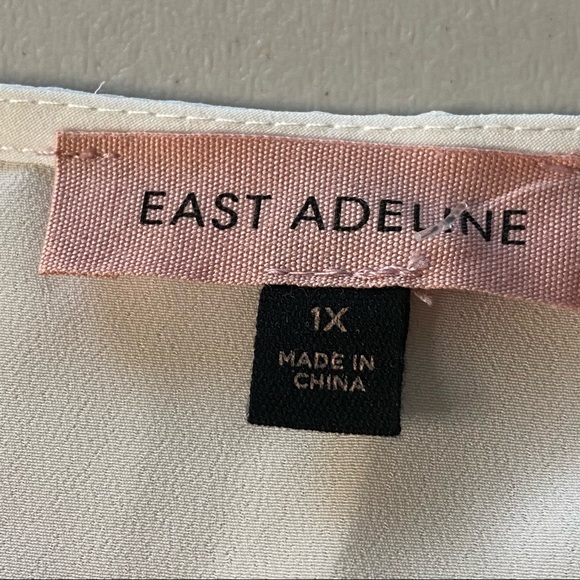 NEW East Adeline Hybrid Swoop/V Neckline Tank Top Blouse Size 1X - Picture 4 of 8